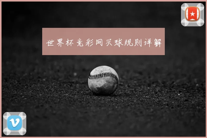 世界杯竞彩网买球规则详解